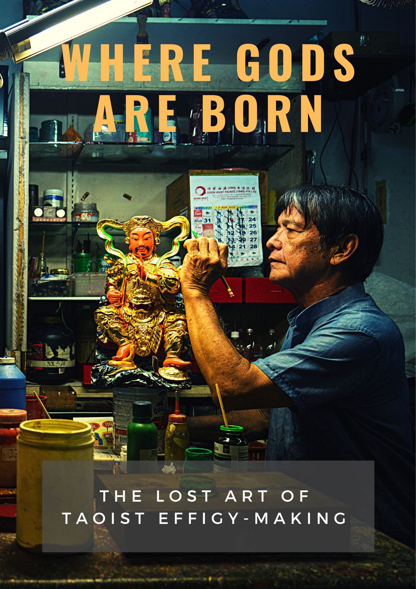 Discover the lost art of Taoist effigy-making